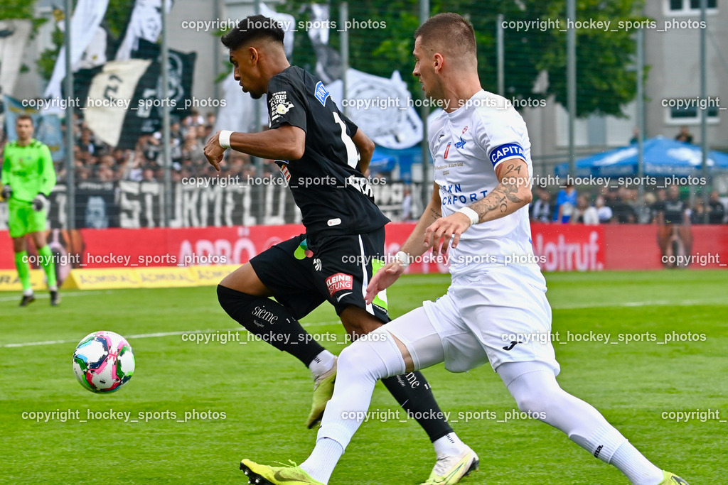 SAK vs. SK Sturm 22.7.2023 | #11 Manprit Sarkaria, #24 Zoran Vukovic