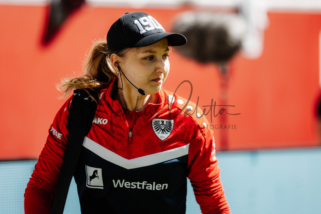 2. Bundesliga, Saison 2024/25, 28. Spieltag: Fortuna Düsseldorf - SC Preußen Münster | Düsseldorf, 05.04.2025: 2. Bundesliga, 28. Spieltag, Fortuna Düsseldorf gegen SC Preußen Münster in der Merkur Spiel-Arena in Düsseldorf. Foto: sportfotografie.ms | Markus Paletta - Realisiert mit Pictrs.com