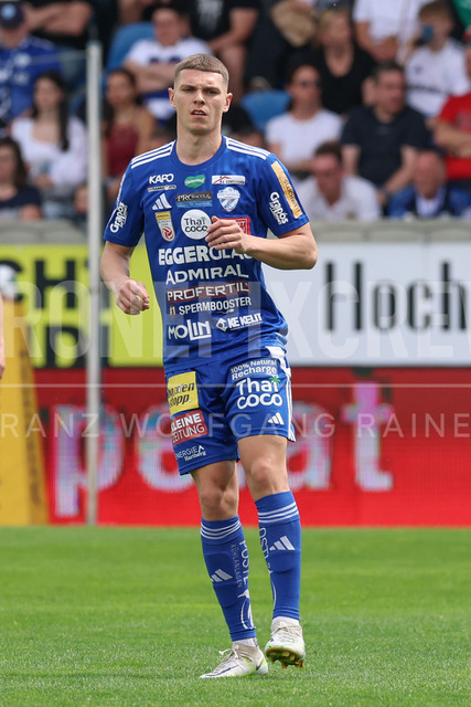 TSV Egger Glas Hartberg vs SK Rapid Wien – Championship Group    | Hartberg, Austria, 19.Apr.26 - SOCCER - ADMIRAL Bundesliga, TSV Egger Glas Hartberg vs SK Rapid Wien. The image shows Elias Havel (Hartberg). 