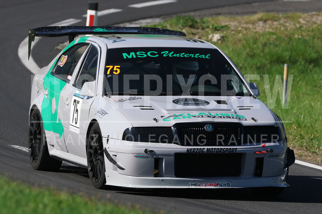 FIA European Hill Climb Championship – Rechberg 2026 | FIA European Hill Climb Championship at Rechberg, held from 24 to 26 April 2026 near Tulwitz, Styria, Austria. The image shows Nico WINKLER (AUT) Skoda Octavia Turbo Evo 3.