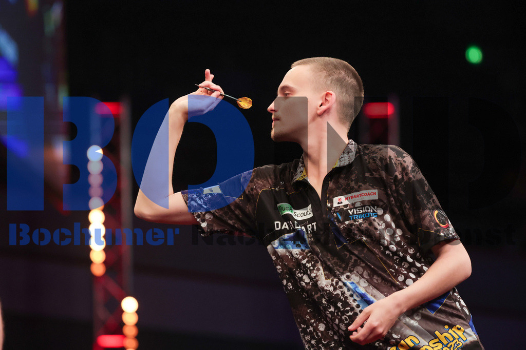  28.10.2023 - 
 | Sebastian Sendlak / Bochumer Nachrichtendienst (BOND) - PDC European Darts Championship: Achtelfinale - Realisiert mit Pictrs.com