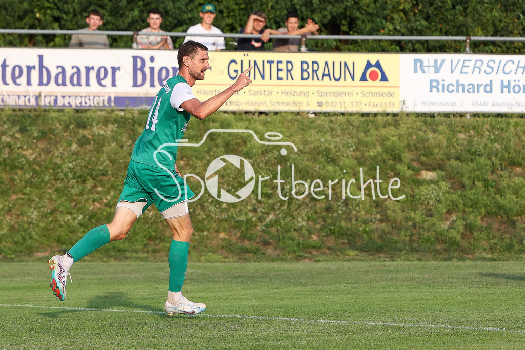 DJK Stotzard - TSV Hollenbach II  | Jubel nach 1-0