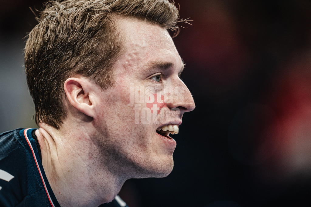 Handball | Herren | EHF EURO 2024 | European Championshop Men 2024 Final Tournament | Norwegen vs. Niederlande | 19.01.2024 | Kristian Bjornsen (#19, Norwegen, NOR) Portrait