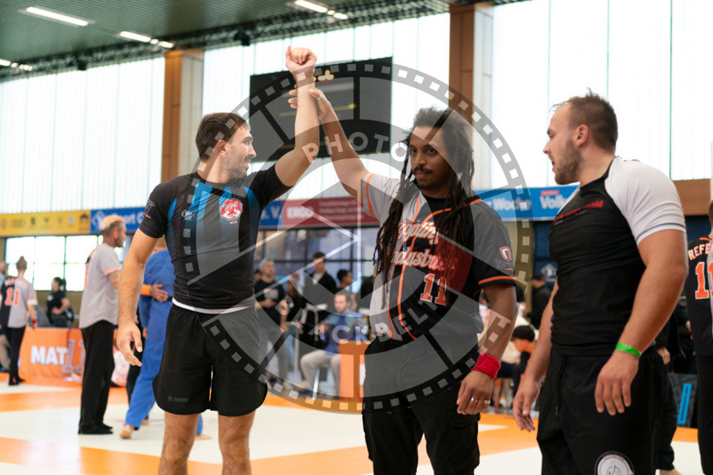 20240915PBB0497 | Athletes compete during the Grappling Industries’ grappling and Brazilian jiu-jitsu competition in Berlin, on September 15, 2024.