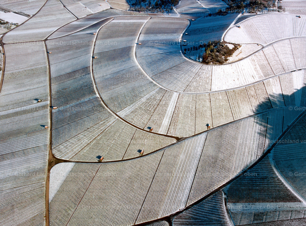 24B0061 | Weinberge bei Korb, Winteraufnahme