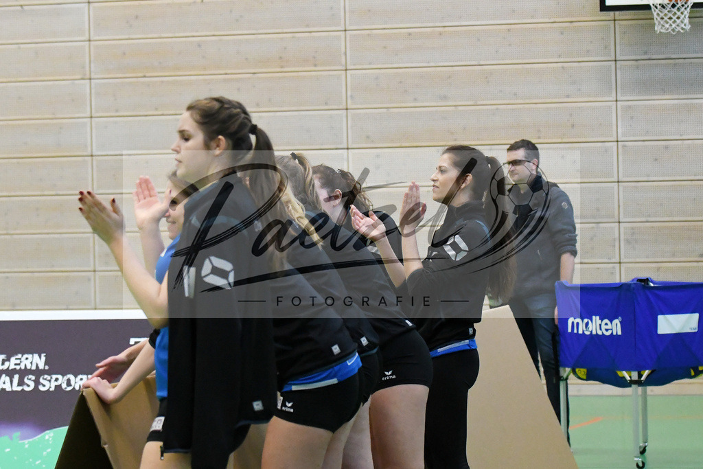 20200202_VCOOTB_0131 | Volleyball, Frauen:   waehrend des Spiels der Regionalliga NordWest zwischen VC Osnabrueck und Oldenburger TB in der Schlosswall-Halle am 02.02.2020 in Osnabrueck, Deutschland. - Realisiert mit Pictrs.com