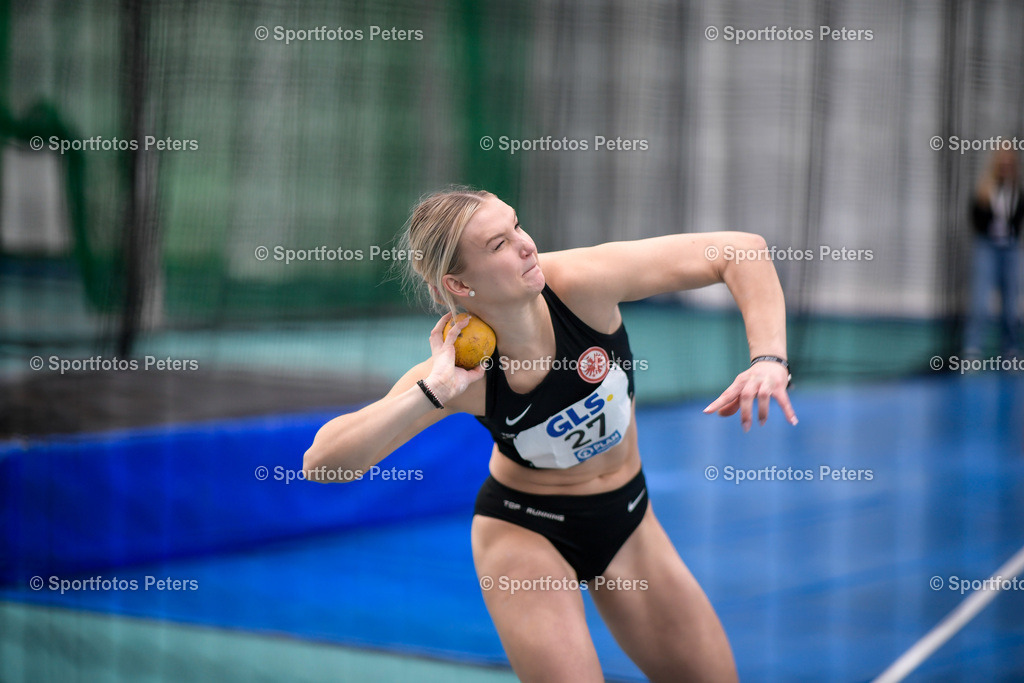 _KP12508_1 | 09.02.2025, xkaix, Leichtathletik 20. Deutsche Meisterschaften, Mehrkampf Halle v.l. Carmen Nowicka (Eintracht Frankfurt e.V.) - Realisiert mit Pictrs.com