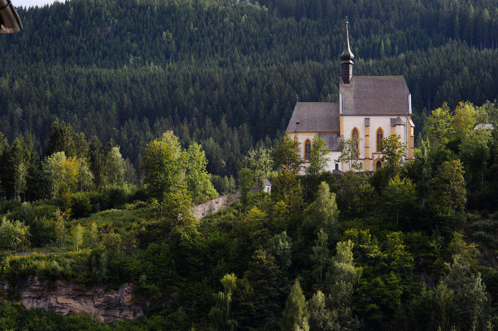 Sankt Leonhardkirche | Murau, Austria - August 13, 2011: Sankt Leonhardkirche. - Realisiert mit Pictrs.com