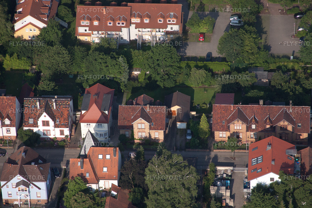 Luftbild: Bismarckstr in Kandel im Bundesland Rheinland-Pfalz in Deutschland. Foto: IMG_50833.jpg vom 04.07.2012 durch Werner Riehm/FLY-FOTO.de