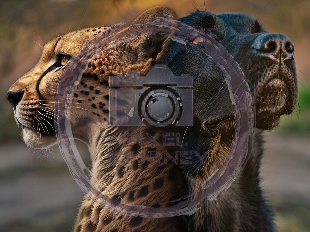 two_different_furry_friends | Fotograf, Fotografin, Portraitfotograf, Kunstfotograf, Fotoshop Fineart, Fotoshop Kunstfotografie, Fotos kaufen, Pixeljourney, Doreen Riedel, Natur, Tiere, Architektur, Kunst, Makro