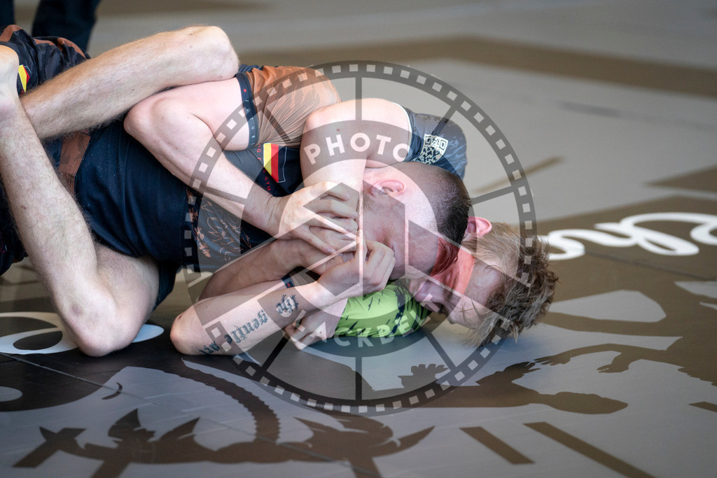 20240309PBB4561 | Fighters compete during the International Luta Livre (ILLCS) Spring Championship in Hannover, Germany, on March 9, 2024.