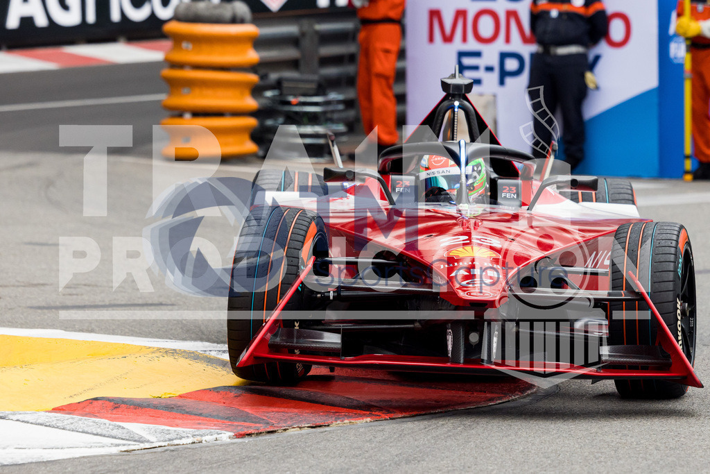 GEPA-20230506-101-147- | MONTE CARLO,MONACO,06.MAY.23 - MOTORSPORTS, FORMULA E - E-Prix of Monaco, Circuit de Monaco. Image shows Sacha Fenestraz (FRA / Nissan).  Photo: GEPA pictures/ Matthias Trinkl