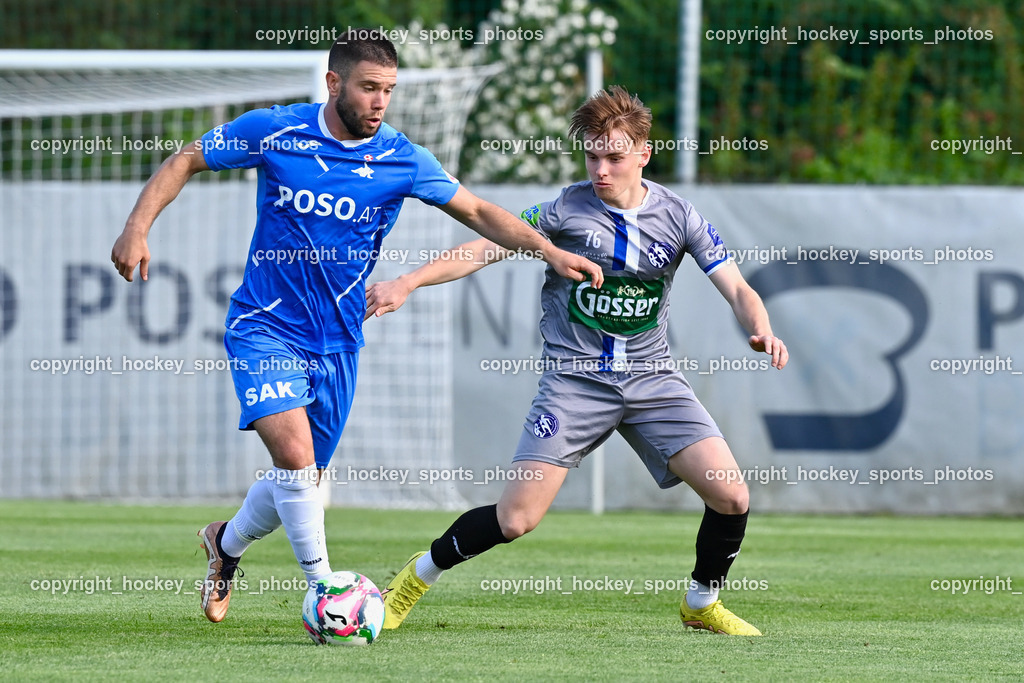 SAK vs. SV Dellach Gail 17.6.2023 | #99 Uros Palibrk, #76 Fabio Revelant