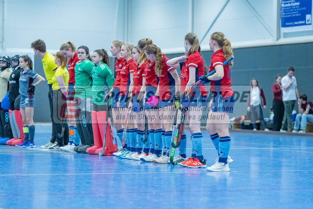 HK_20240303_109213 | Spiel um Platz 3 Deutsche Meisterschaft WU16 am 3.3.2024 Halle DHC, Düsseldorf ,