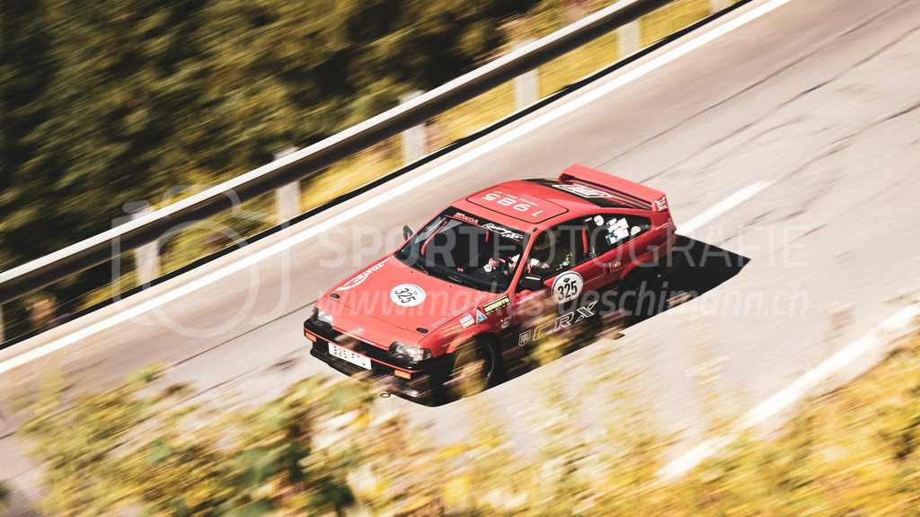 19. Arosa ClassicCar 2023 - 1. September 2023 | 19. Arosa ClassicCar 2023
Arosa, Schweiz
Stucki Marcel aus Boswil mit der Startnummer 325 in einem Honda CRX AF, Jahrgang 1985, in der Klasse Sport Trophy.
@arosaclassiccar, @arosa.official, #arosaclassiccar, #arosa, #76curves, #classiccar
Bild: Sportfotografie Markus Aeschimann | www.markus-aeschimann.ch - Realisiert mit Pictrs.com