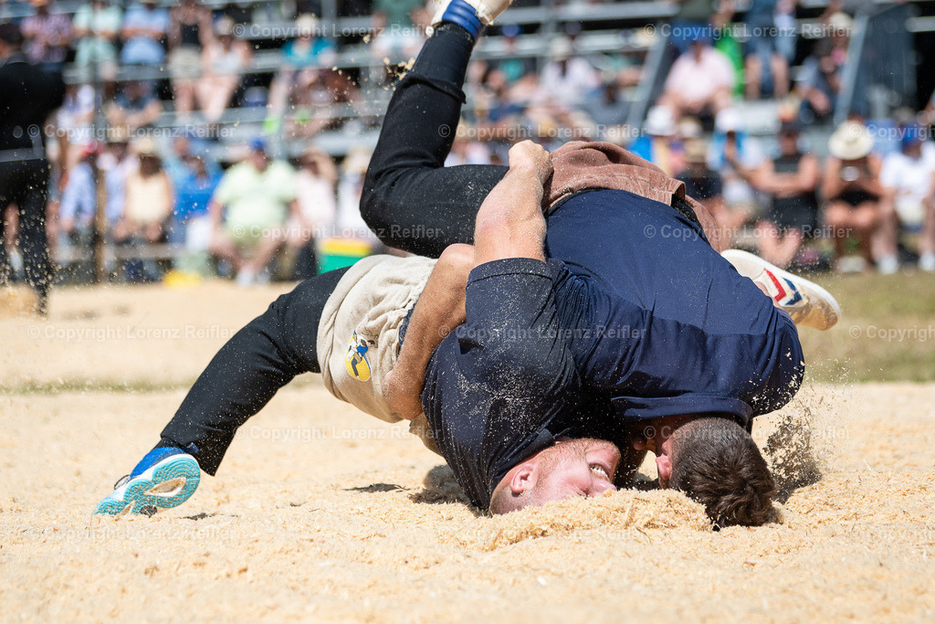 Schwingen -  Schwarzseeschwinget 2025 | Schwarzsee, 22.6.25, Schwingen - Schwarzseeschwinget.
