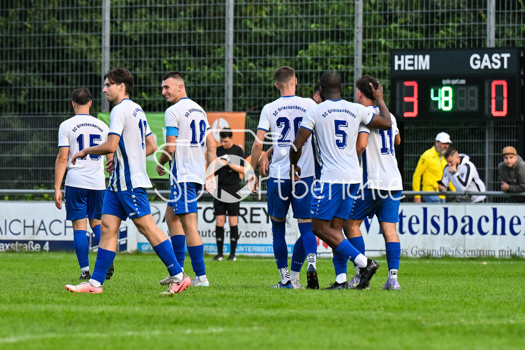 SC Griesbeckerzell - SF Bachern | Jubel nach 3-0 durch Zell 21