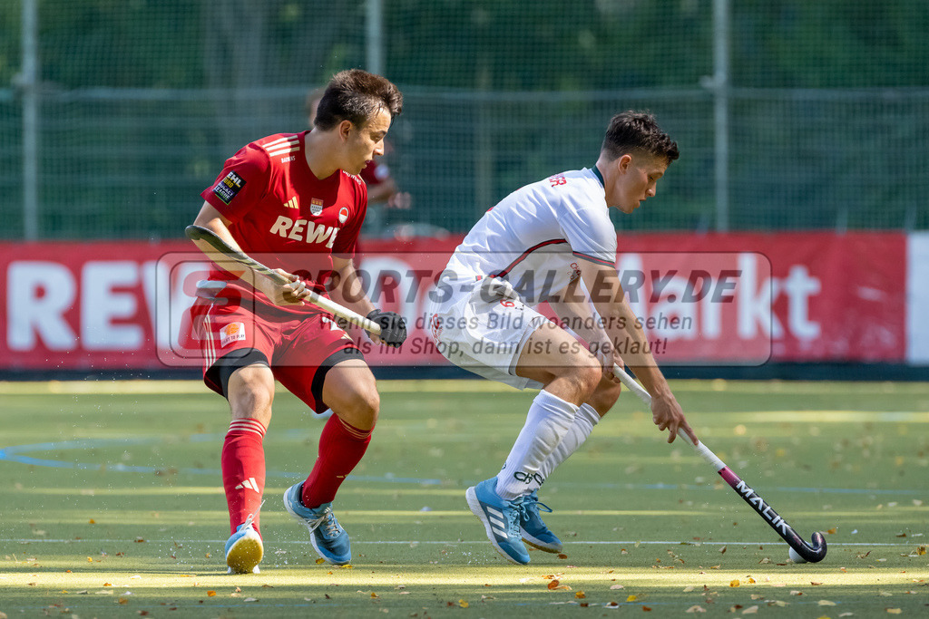 HK_20240907_105396 | 1. Bundesliga Herren RW Köln - Crefelder HTC am 7.9.2024 RW Köln, Köln , Julius Hayner ( Crefelder HTC #6 )