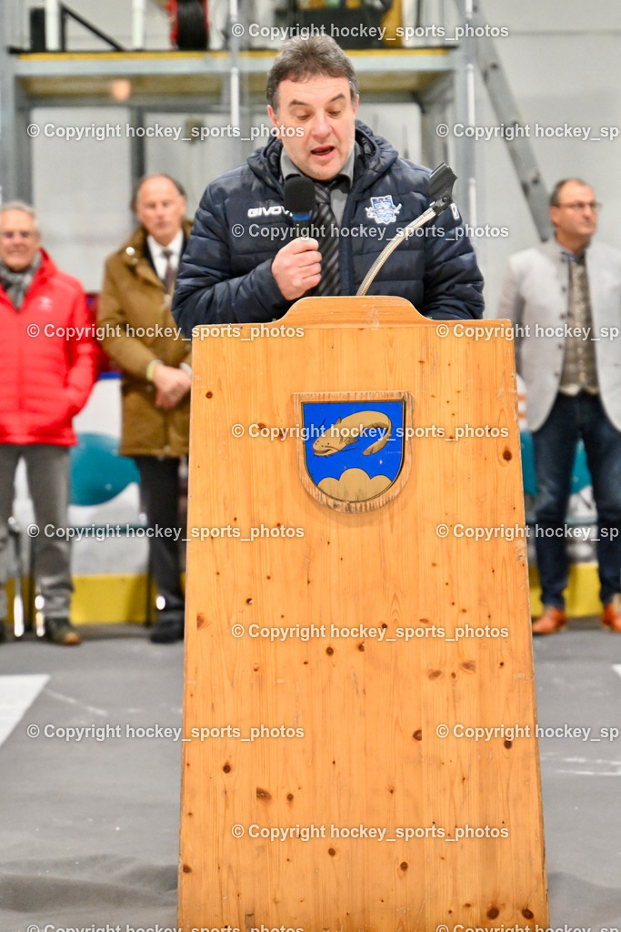 ESC Soccerzone Steindorf 50 Jahr Feier 26.2.2023 | Obmann ESC Steindorf Hans Jürgen Tschernutter,