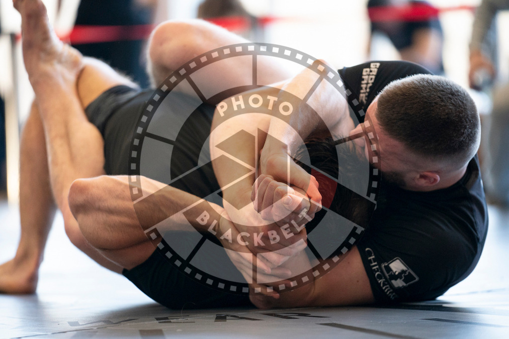 20240309PBB7464 | Fighters compete during the International Luta Livre (ILLCS) Spring Championship in Hannover, Germany, on March 9, 2024.