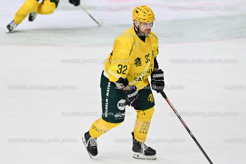 ATSE Graz vs. EHC Lustenau | #32 Stefan Daniel EHC Lustenau, ATSE Graz vs. EHC Lustenau, ATSE Graz vs. EHC Lustenau am 14.02.2026 in Graz (Merkur Eishalle ), Austria, (Photo by Bernd Stefan)