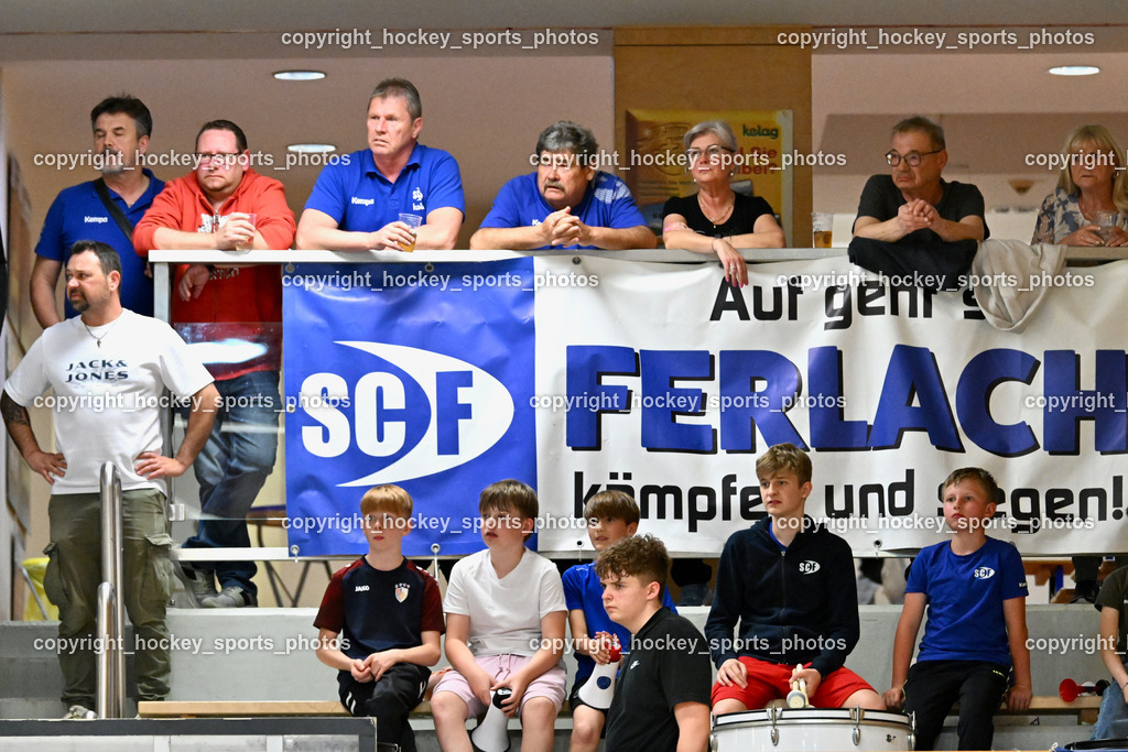 SC Ferlach vs. HSG Xentis Lipizzanerheimat | SC Ferlach Fans, Obmann SC Ferlach Walter PERKOUNIG, SC Ferlach vs. HSG Xentis Lipizzanerheimat, SC Ferlach vs. HSG Xentis Lipizzanerheimat am 18.04.2026 in Ferlach (Ballspielhalle Ferlach), Austria, (Photo by Bernd Stefan)