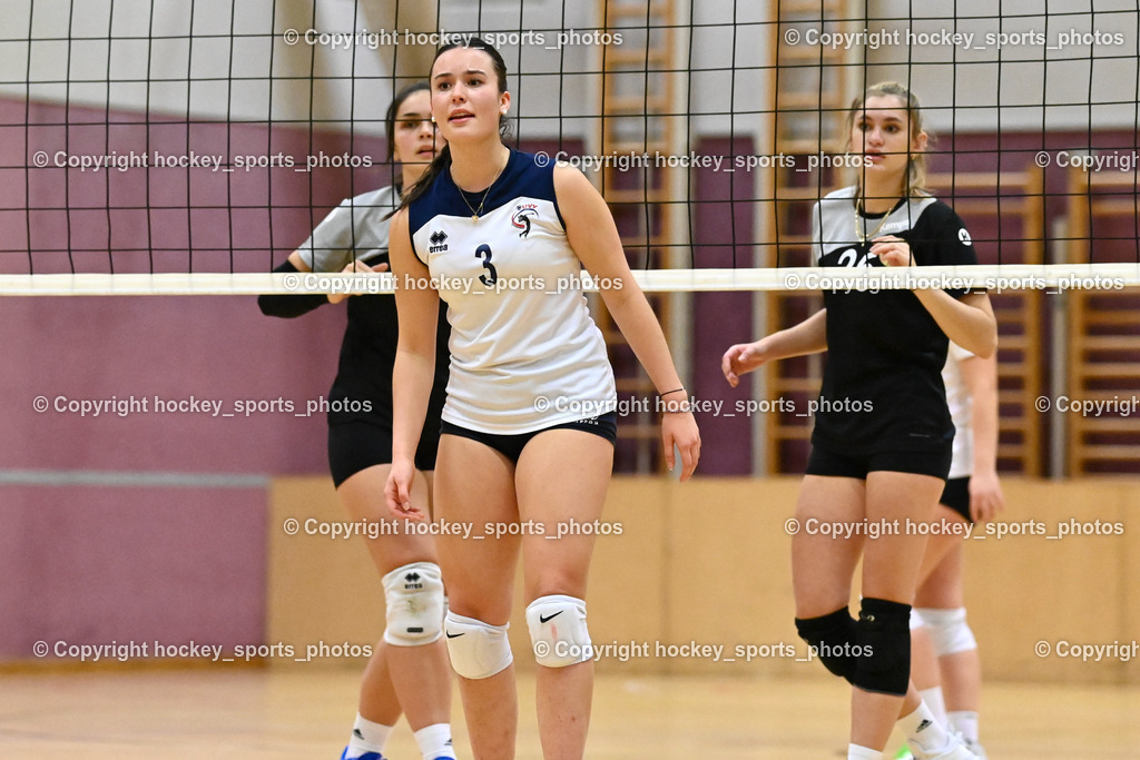 ASKÖ Volley Eagles vs. UVV Seekirchen 10.12.2022 | #3 DEISL Sophia Katharina, #26 KUVEK Iva