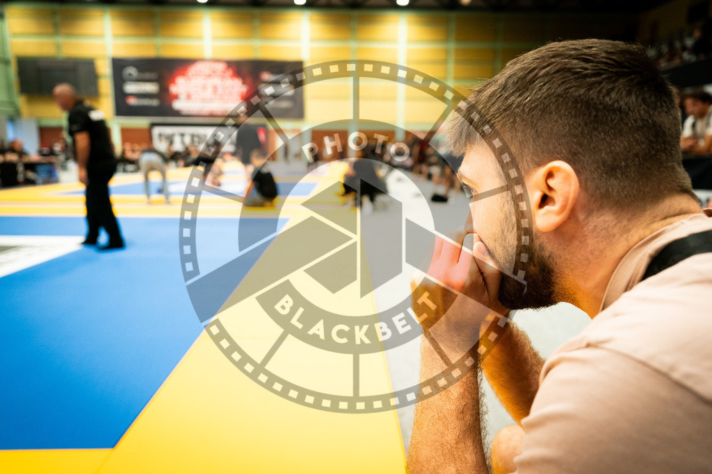 20250906PBB0248 | Fighters compete during the ADCC European Trials  competition in Warsaw, Poland, on September 6, 2025.