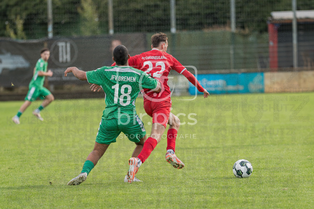 blr.pics_FC Oberneuland - JFV Bremen II | Professionelle Fußball- und Sportfotografie. Spielbilder online ansehen und kaufen – Einzelbilder oder komplette Galerien in hoher Qualität.