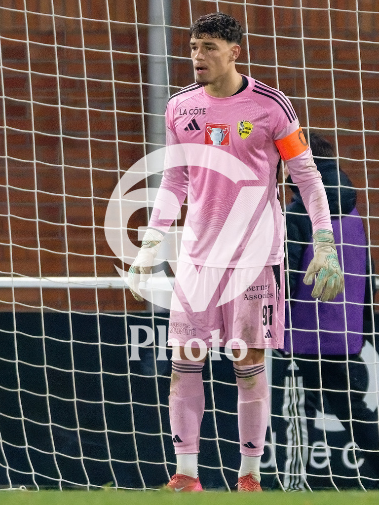 Coupe Suisse - 1/8 de finale - FC Stade Nyonnais v Neuchatel Xamax |  during the Coupe Suisse - 1/8 de finale match between FC Stade Nyonnais and Neuchatel Xamax at Centre sportif de Colovray in Nyon, Switzerland