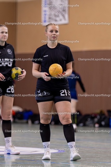 Handball I Damen I Saison 2025-2026 I Verbandsliga Süd I 15. Spieltag I HSG Kalkberg 06 - HSG Holsteinische Schweiz 029 | Jette Kaack (21, HSG Kalkberg 06) - Realisiert mit Pictrs.com