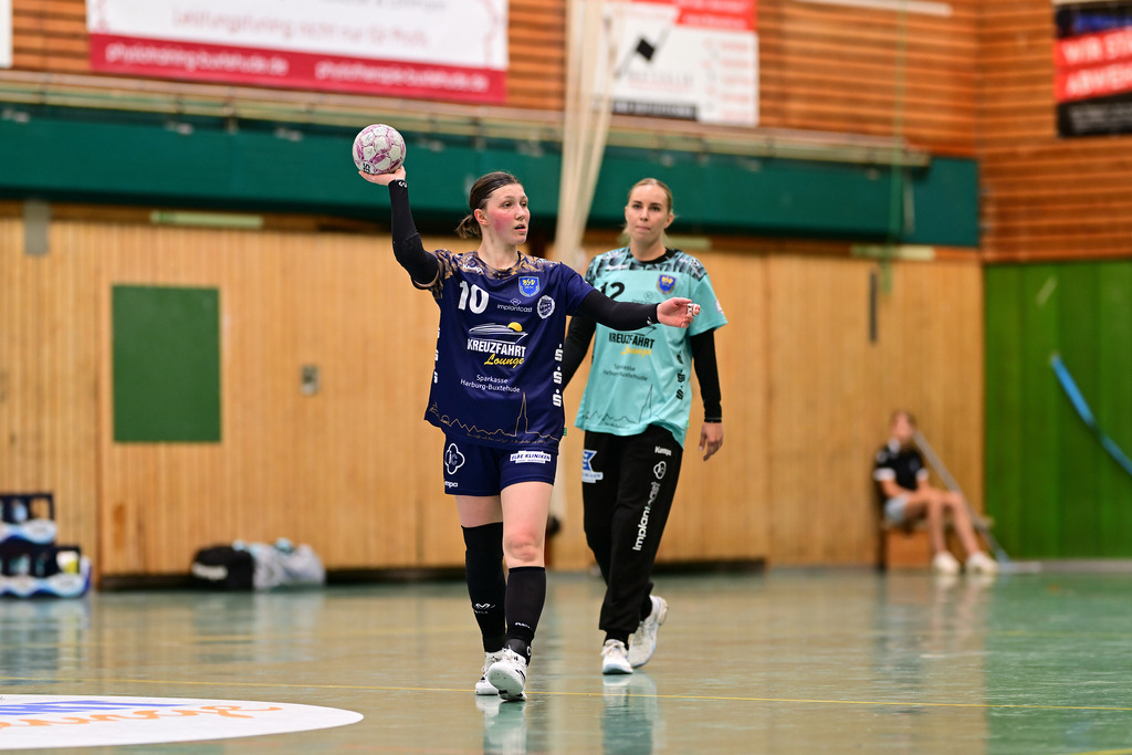 Handball I Frauen I Saison 2025-2026 I Testspiel I Buxtehuder SV - H 65 Höörs HK | Der Sportfotograf. - Realisiert mit Pictrs.com