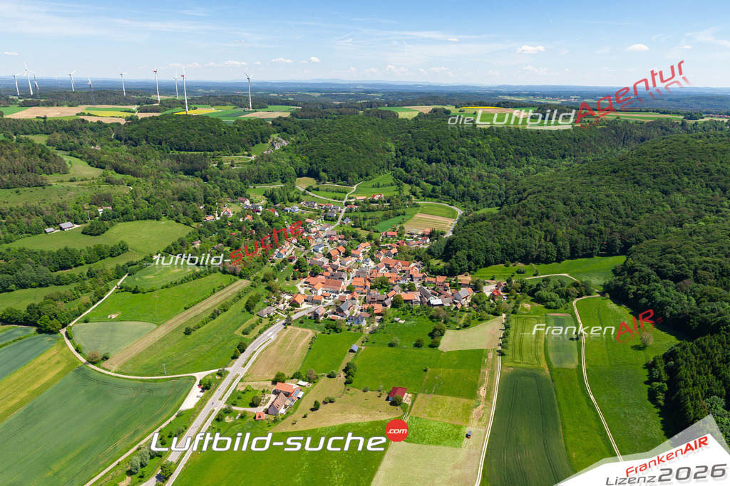 Die Luftbildaufnahme Tiefenellern -  wurde 2019 mittels Flugzeug (keine Drohne) erstellt. Perfekte Schärfe und Druck- Ergebnisse- Garantiert!