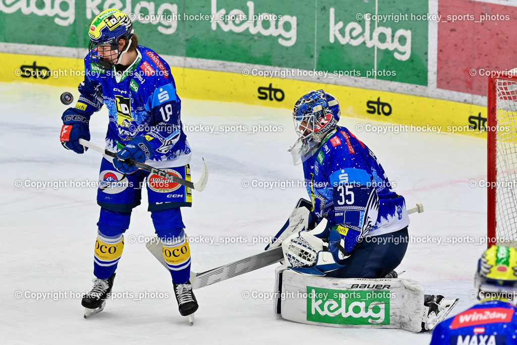 EC IDM Wärmepumpen VSV vs. Pioneers Vorarlberg | #18 Uschan Nico Massimo EC VSV, #35p#Puck, EC IDM Wärmepumpen VSV vs. Pioneers Vorarlberg, EC IDM Wärmepumpen VSV vs. Pioneers Vorarlberg am 14.12.2024 in Villach (Stadthalle Villach), Austria, (Photo by Bernd Stefan)