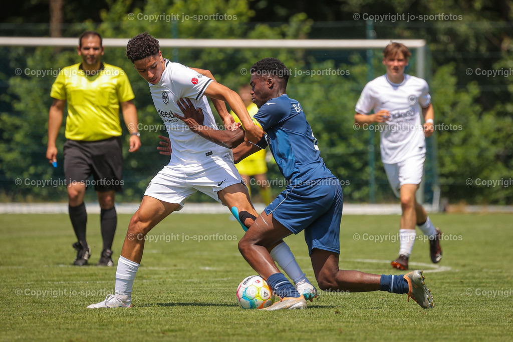 BQ3I6997 | 17.06.2023; Testspiel; Rasenplatz Offdilln; VfL Bochum U17 - Eintracht Frankfurt U17; Ergebnis: 3:1 (1:1)