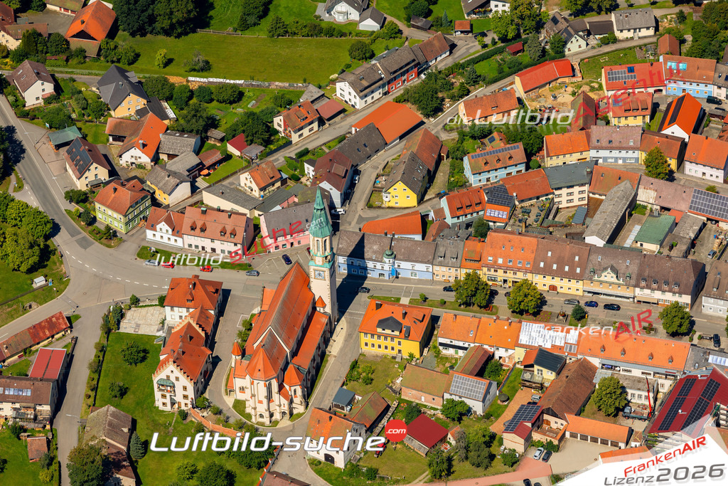 Das Luftbild zeigt :  Pleystein - Die Luftaufnahme wurde 2023 vom UL-Flugzeug aus erstellt ( keine Drohne ) - Hochauflösende Luftaufnahme - Für grossformatige Ausdrucke geeignet. Die Geschenkidee !Mit Lizenz und Bildrechte bestellbar