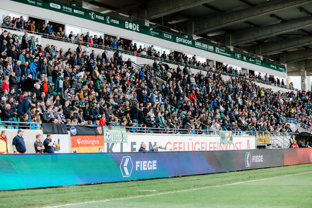 Regionalliga West, Saison 2022/2023, 13. Spieltag: SC Preußen Münster - 1. FC Düren | Regionalliga West, Saison 2022/2023, 13. Spieltag: SC Preußen Münster - 1. FC Düren am 22.10.2022 in Münster (Preußenstadion), Deutschland, Foto: sportfotografie.ms | Markus Paletta - Realisiert mit Pictrs.com