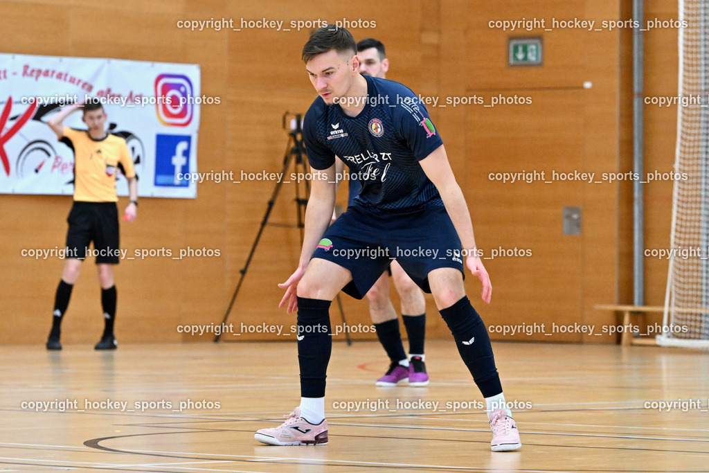 LPSV-Kärnten vs. FUTSAL versli.at Klagenfurt | #11 Armin Majanovic LPSV-Kärnten, LPSV-Kärnten vs. FUTSAL versli.at Klagenfurt, LPSV-Kärnten vs. FUTSAL versli.at Klagenfurt am 01.02.2026 in Villach (Ballspielhalle St. Martin), Austria, (Photo by Bernd Stefan)