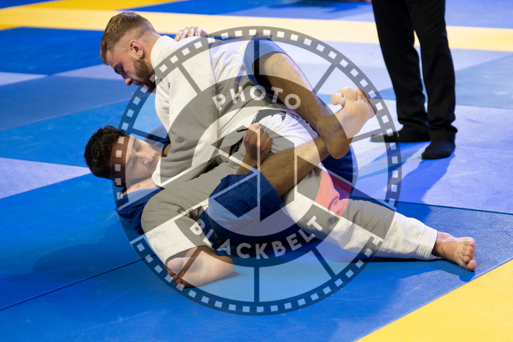 20240119PBB0589 | Fighters compete during the IBJJF European Championship in Paris, France, on January 19, 2024.