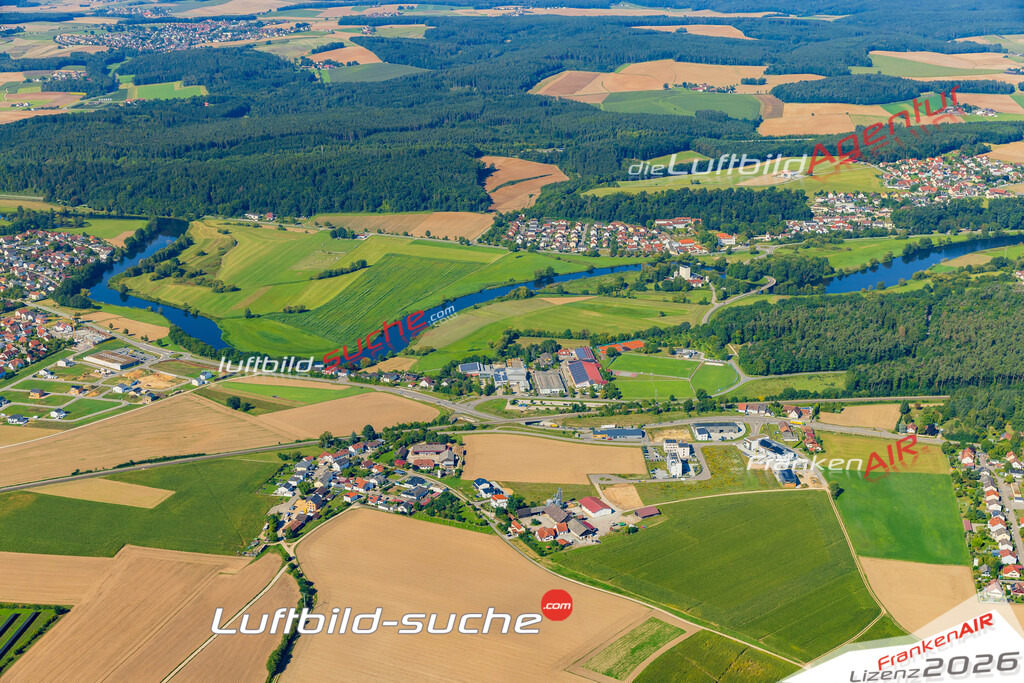 Schrägluftbild  Mühlhof  Zeitlarn - Das Luftbild wurde 2025 vom UL-Flugzeug heraus erstellt ( keine Drohne ) - Hochauflösende Luftaufnahme -Nicht vergleichbar mit Google Maps oder Satelittenbilder- Die Geschenkidee !Mit Lizenz und Bildrechte bestellbar