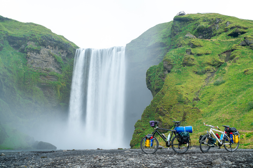 Island Skodafoss  | freigereist - Realisiert mit Pictrs.com