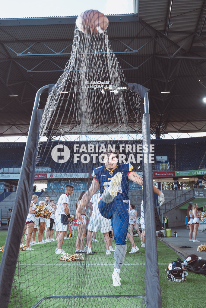 GER Rhein Fire vs. Alpine Rams, American Football, AFLE, Saison 2026, 01.08.2026 | GER Rhein Fire vs. Alpine Rams, American Football, AFLE, Saison 2026, 01.08.2026Foto: Eibner-Pressefoto/Fabian Friese - Realisiert mit Pictrs.com