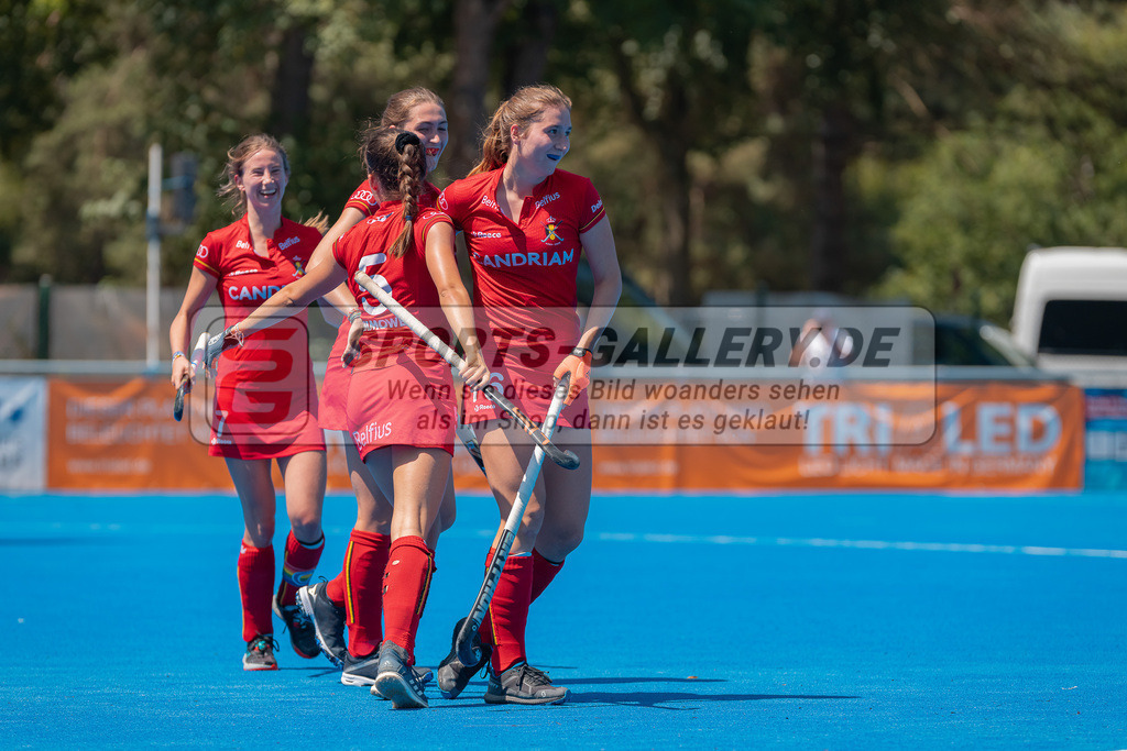 HK_20230708_109832 | Euro Hockey WU18 Belgium - Scotland Championship Girls &amp; Boys am 8.7.2023 CHTC , Krefeld ,