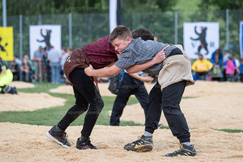Schwingen -  Appenzeller Kantonal Nachwuchsschwingertag 2024 | Hundwil, 6.7.24, Schwingen - Appenzeller Kantonal Nachwuchsschwingertag.