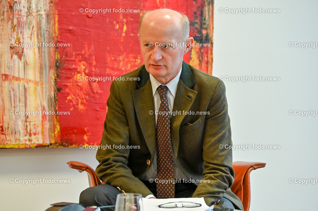 Franz Gasselsberger (Generaldirektor der Oberbank AG)_ 09.01.2023-19 | 09.01.2023, Oberbank AG, AUT, Linz, im Bild Franz Gasselsberger (Generaldirektor der Oberbank AG)