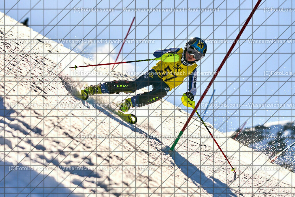 ALP9017_NOe-Kinder-LM_SL-II_Hochkar_Scheiblechner Bastian | (C)FotoLois.com, Alois Spandl. NÖ Kinder-Landesmeisterschaft, SLALOM im Draxlerloch am Hochkar, zweiter Lauf, So 18. Februar 2024.