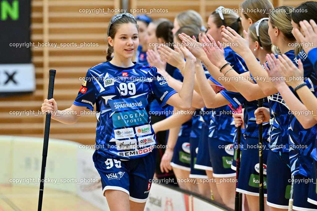 VSV Unihockey Damen vs. FCB München | #99 Emma Winkler VSV Unihockey, VSV Unihockey Damen vs. FCB München, VSV Unihockey Damen vs. FCB München am 24.01.2026 in Villach (Ballspielhalle St. Martin), Austria, (Photo by Bernd Stefan)