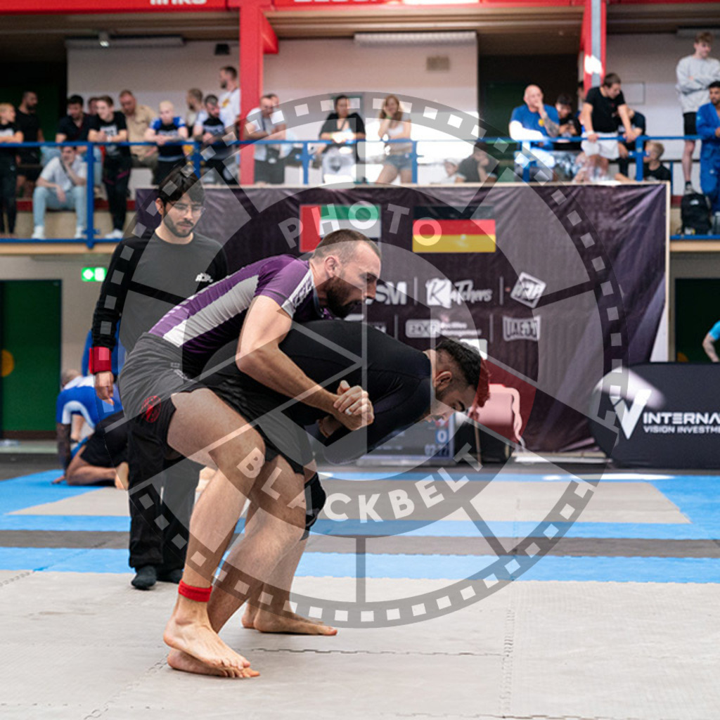 20230826PBB56729 | Fighters compete during the AJP INTLPRO BJJ and grappling competition in Hamburg, Germany, on August 26 2023.