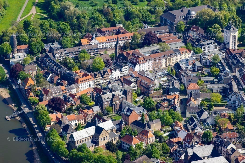 Luftbild Düsseldorf-Kaiserswerth-4 | Luftbildfotografie Düsseldorf Kaiserswerth - Realisiert mit Pictrs.com