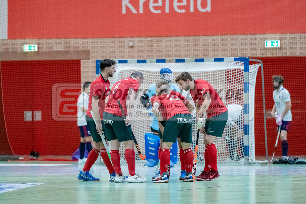 HK_20231217_107544 | 1. Bundesliga Herren Crefelder HC - Düsseldorfer HC  am 17.12.2023 Sporthalle Glockenspitz, Krefeld ,